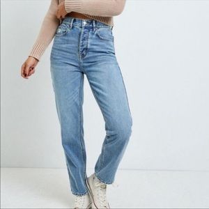 PacSun High Rise Straight button fly jeans size 27